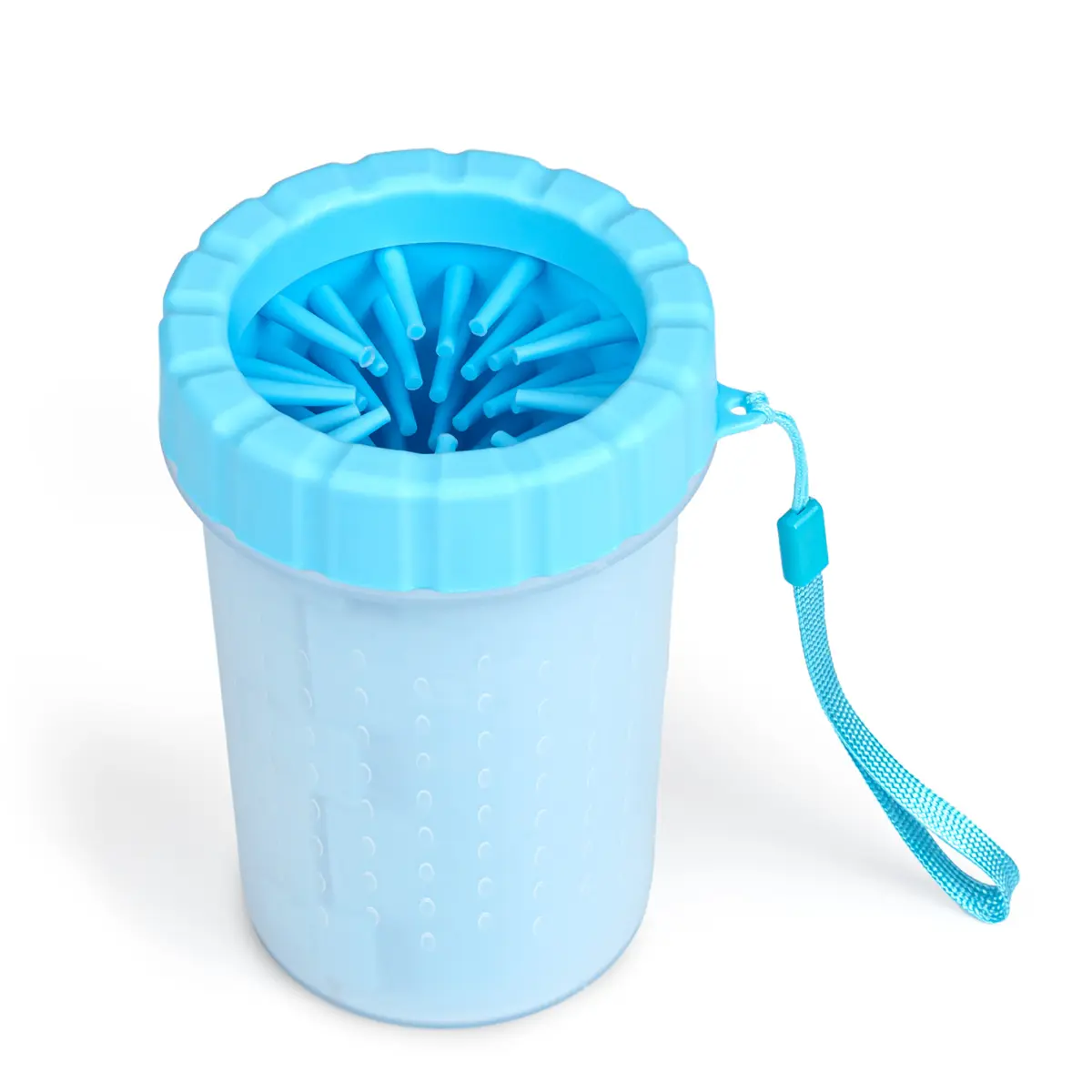 Niebieski czyścik do łap dla psa rozm. L - obrazek 4