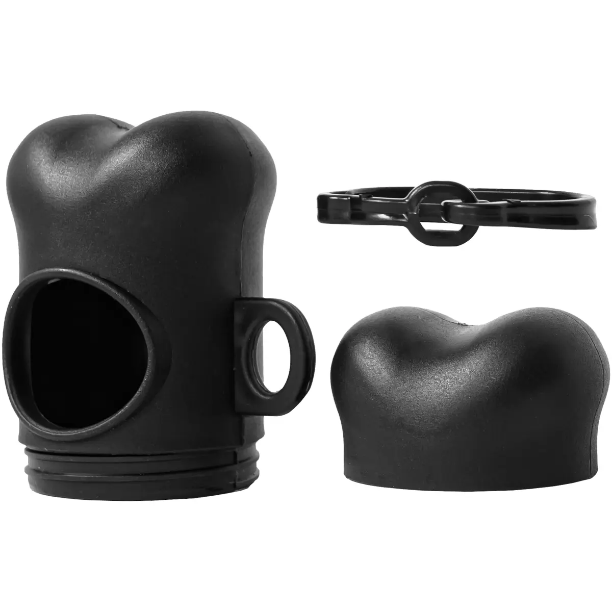 Etui na woreczki na psie odchody Czarne - obrazek 2