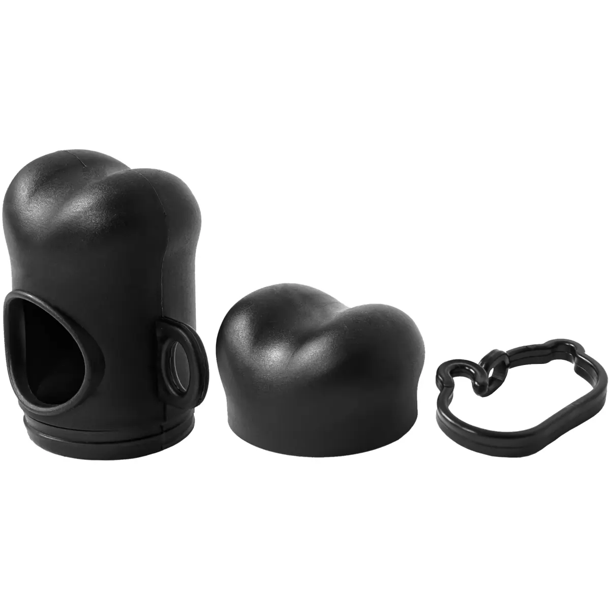 Etui na woreczki na psie odchody Czarne - obrazek 3