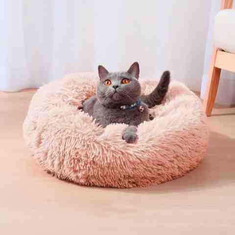 Alternative view of Legowisko dla psa małe 60 cm różowe