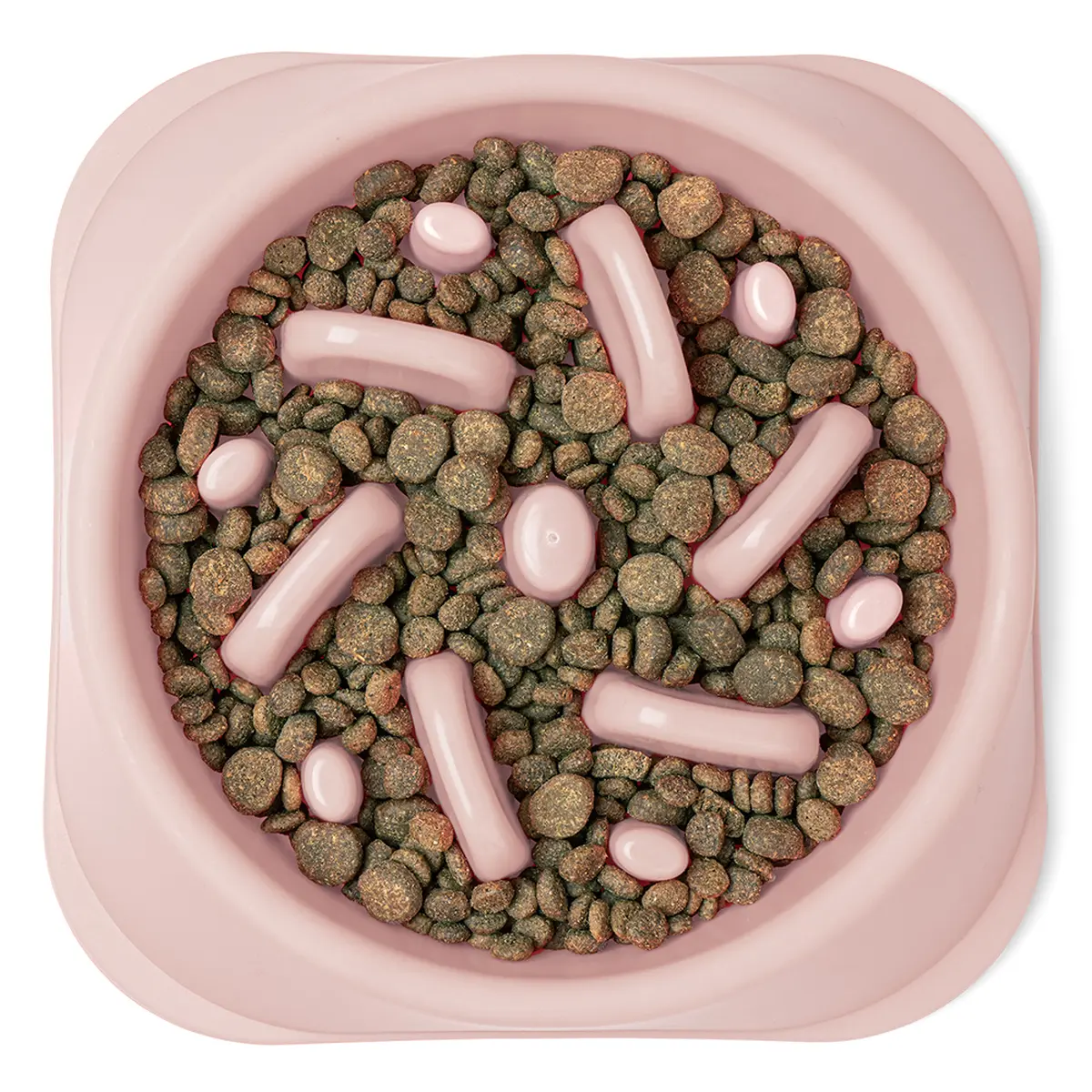 Miska Spowalniająca Jedzenie dla psa lub kota 500ml (wielowariantowość koloru)