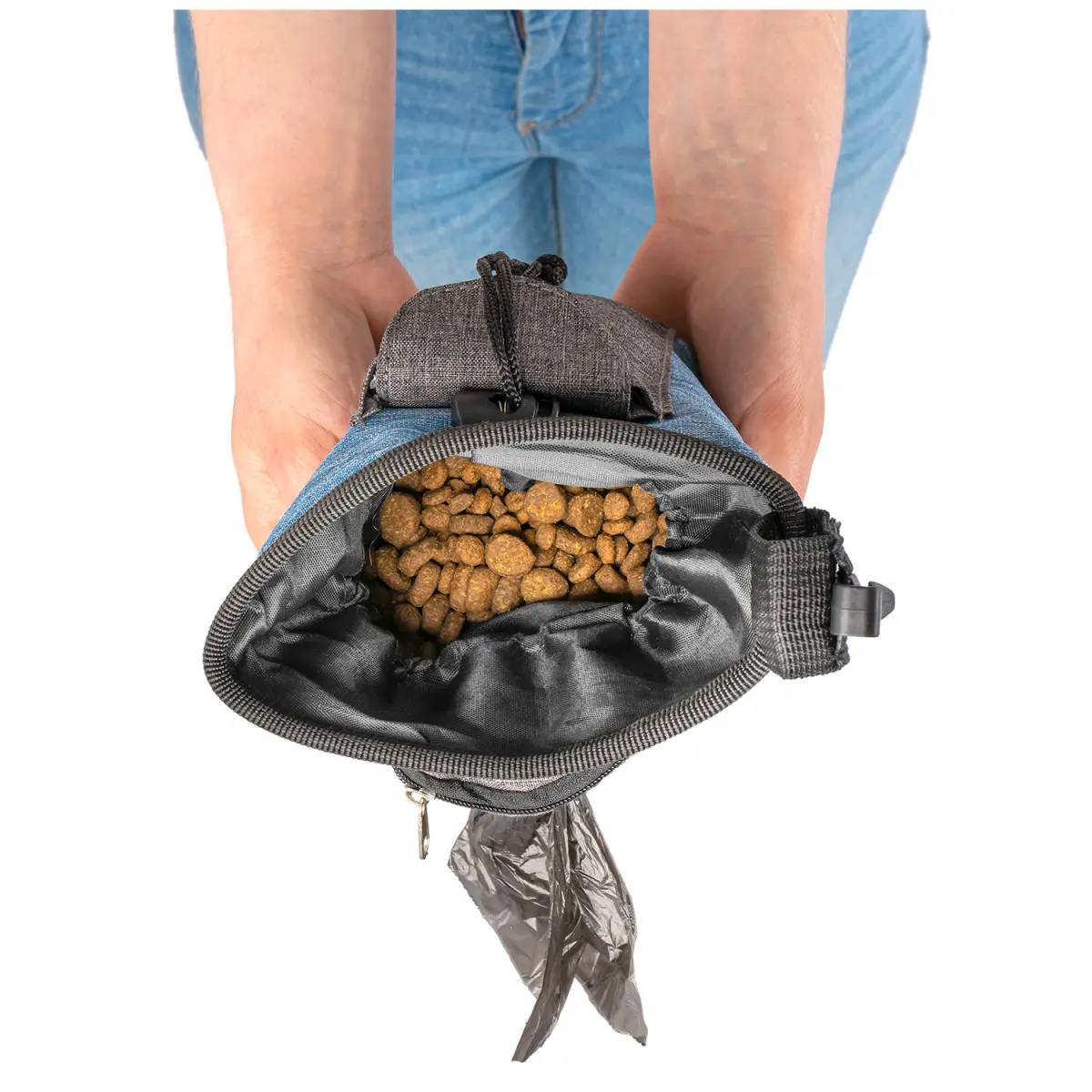 Saszetka na smakołyki dla psa Niebieska - obrazek 5