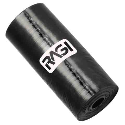 Czarne woreczki na psie kupy 20 szt RAGI