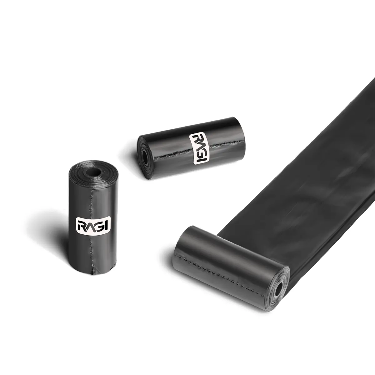 Czarne woreczki na psie kupy 20 szt RAGI - obrazek 4