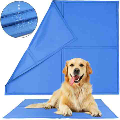 Żelowa mata chłodząca dla psów i kotów 96 x 81 cm