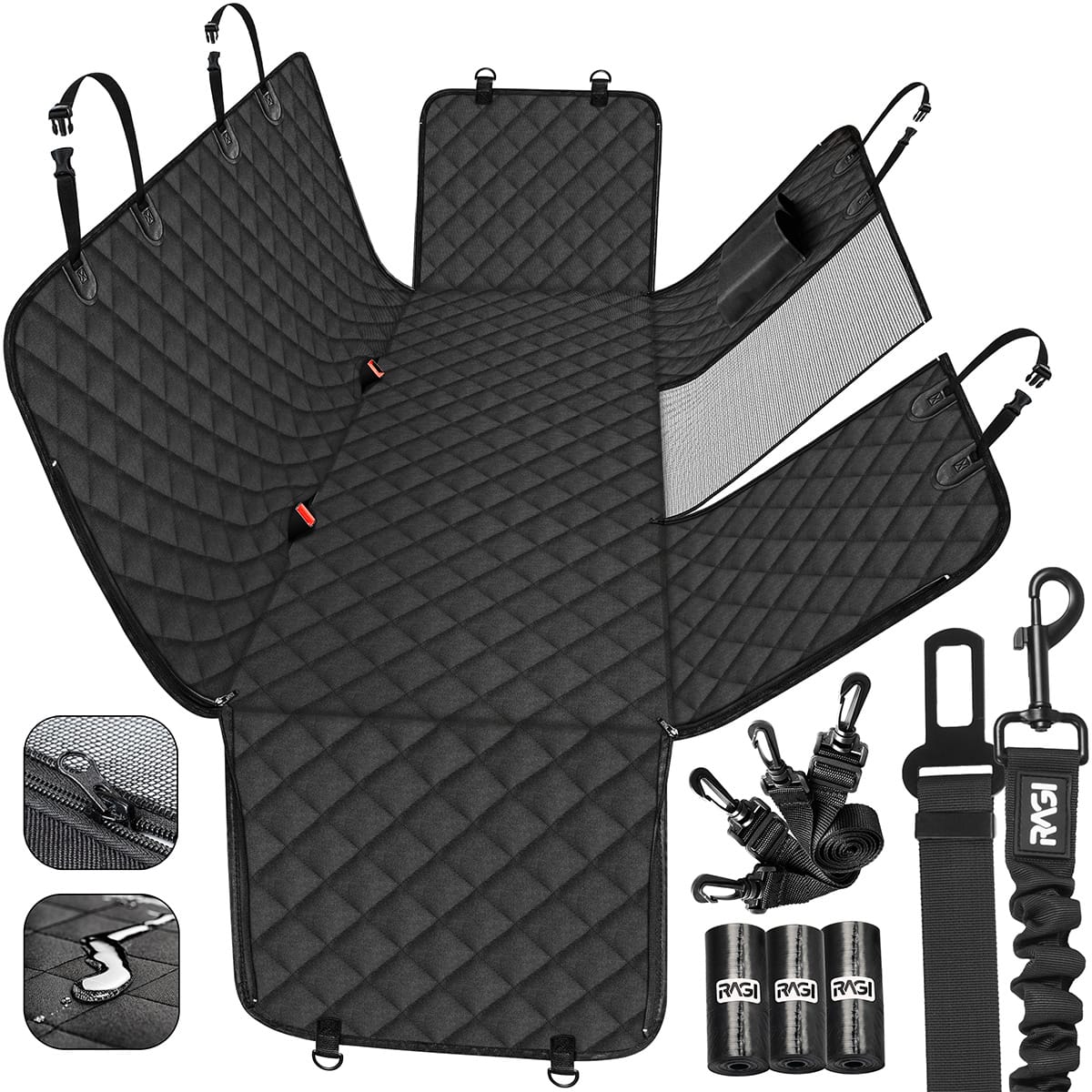 Wodoodporny Pokrowiec na Siedzenia do Samochodu dla Psa