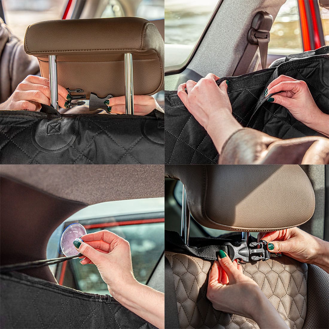 MATA DO BAGAZNIKA DLA PSA POKROWIEC DO SAMOCHODU AUTA KOMBI UNIWERSALNY - obrazek 2