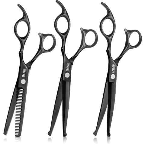 Alternative view of NOŻYCZKI do strzyżenia Psów PROFESJONALNY ZESTAW do strzyżenia 3 rodzaje Nożyczek + Grzebień