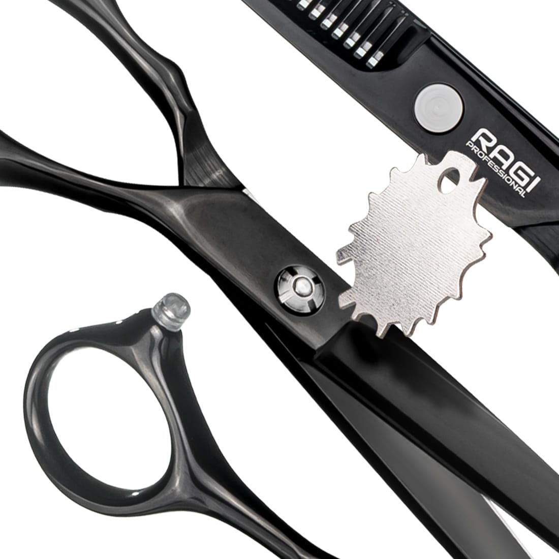 NOŻYCZKI do strzyżenia Psów PROFESJONALNY ZESTAW do strzyżenia 3 rodzaje Nożyczek + Grzebień - obrazek 3