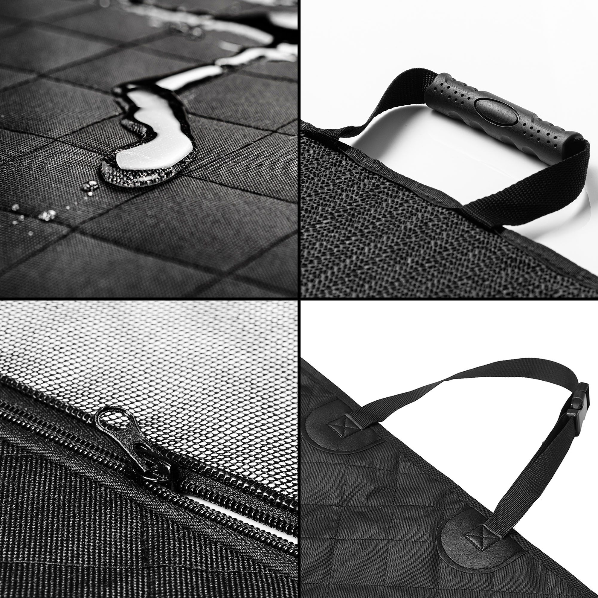 Wodoodporny Pokrowiec na Siedzenia do Samochodu dla Psa - obrazek 6