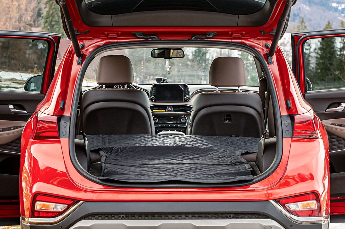 MATA DO BAGAZNIKA DLA PSA POKROWIEC DO SAMOCHODU AUTA KOMBI UNIWERSALNY - obrazek 8