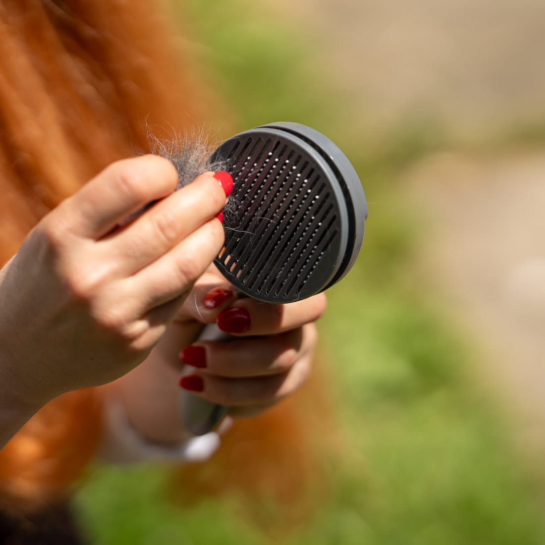 Szczotka samoczyszcząca do sierści dla psa, kota RAGI - obrazek 10