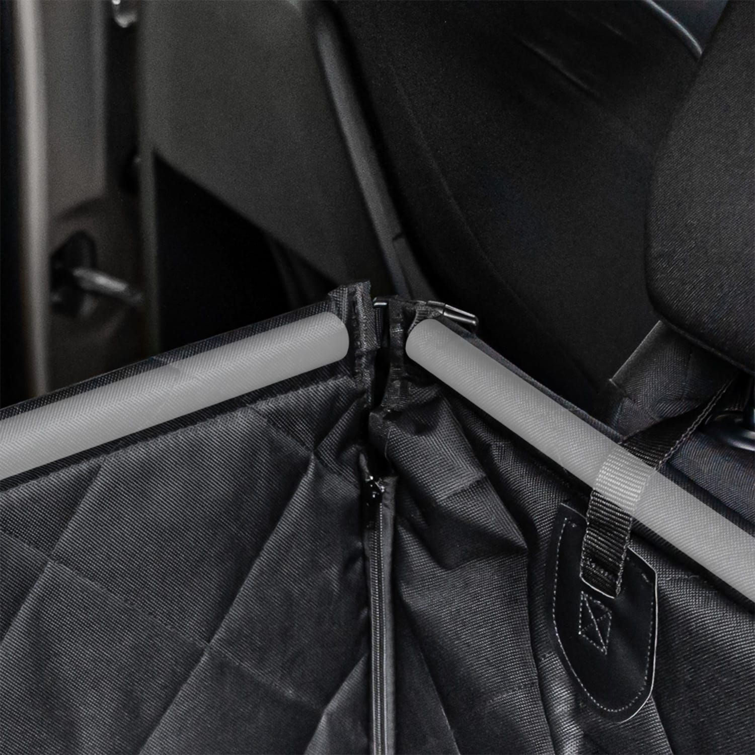 Czarny Fotelik Samochodowy Dla Psa Duży - obrazek 10