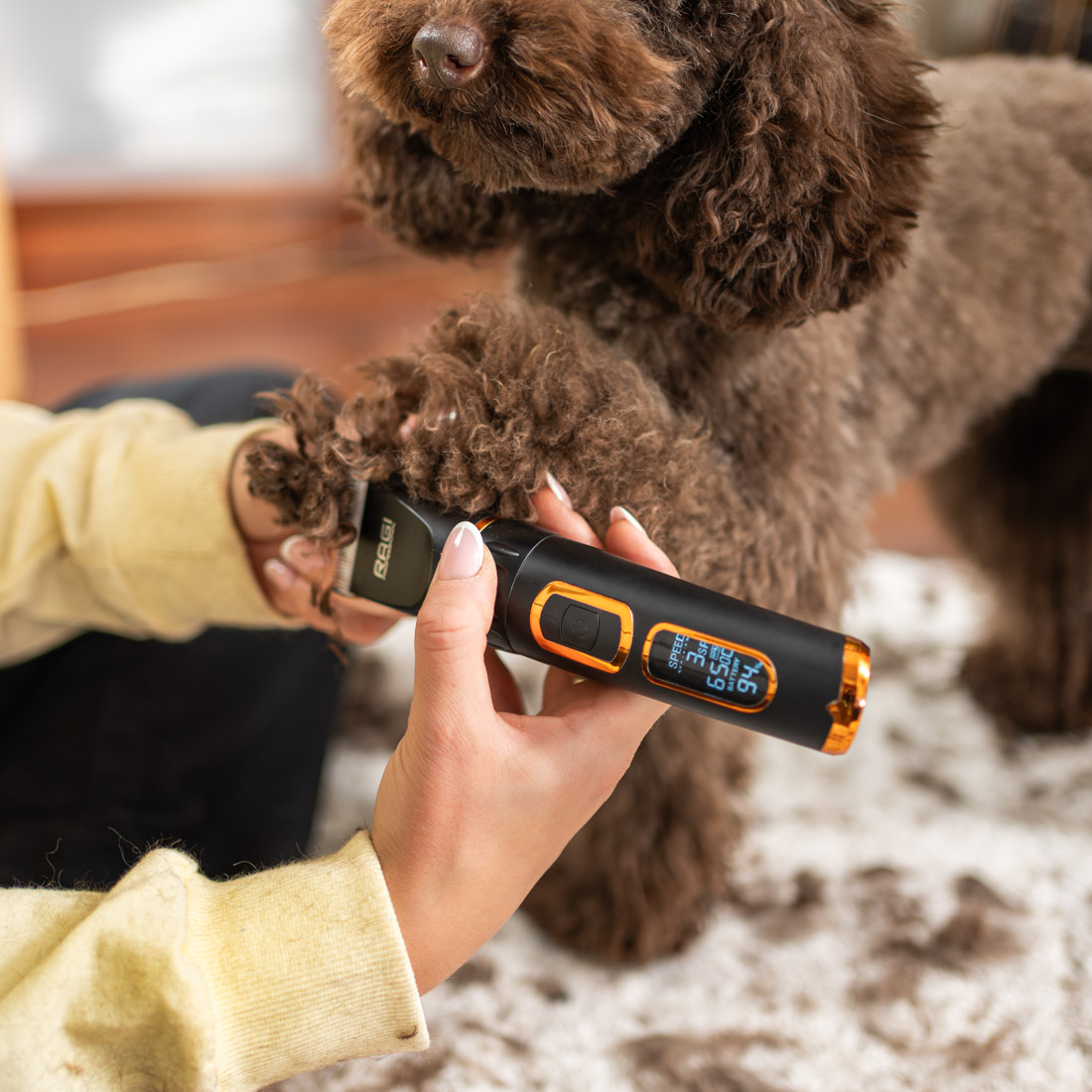 Maszynka do strzyżenia psa RAGI Profesjonalna Cicha Bezprzewodowa - obrazek 13