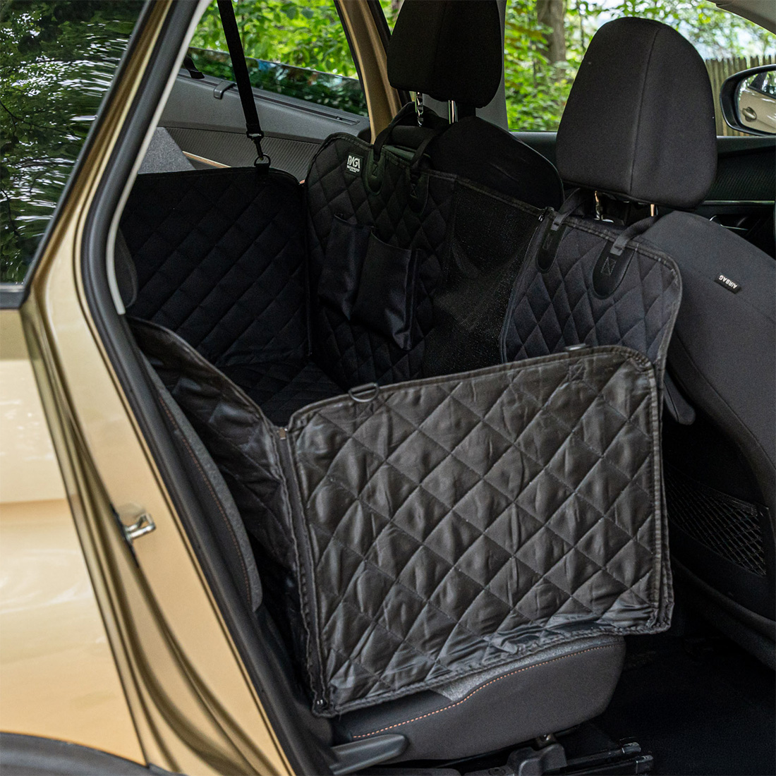 Wodoodporny Pokrowiec na Siedzenia do Samochodu dla Psa - obrazek 12
