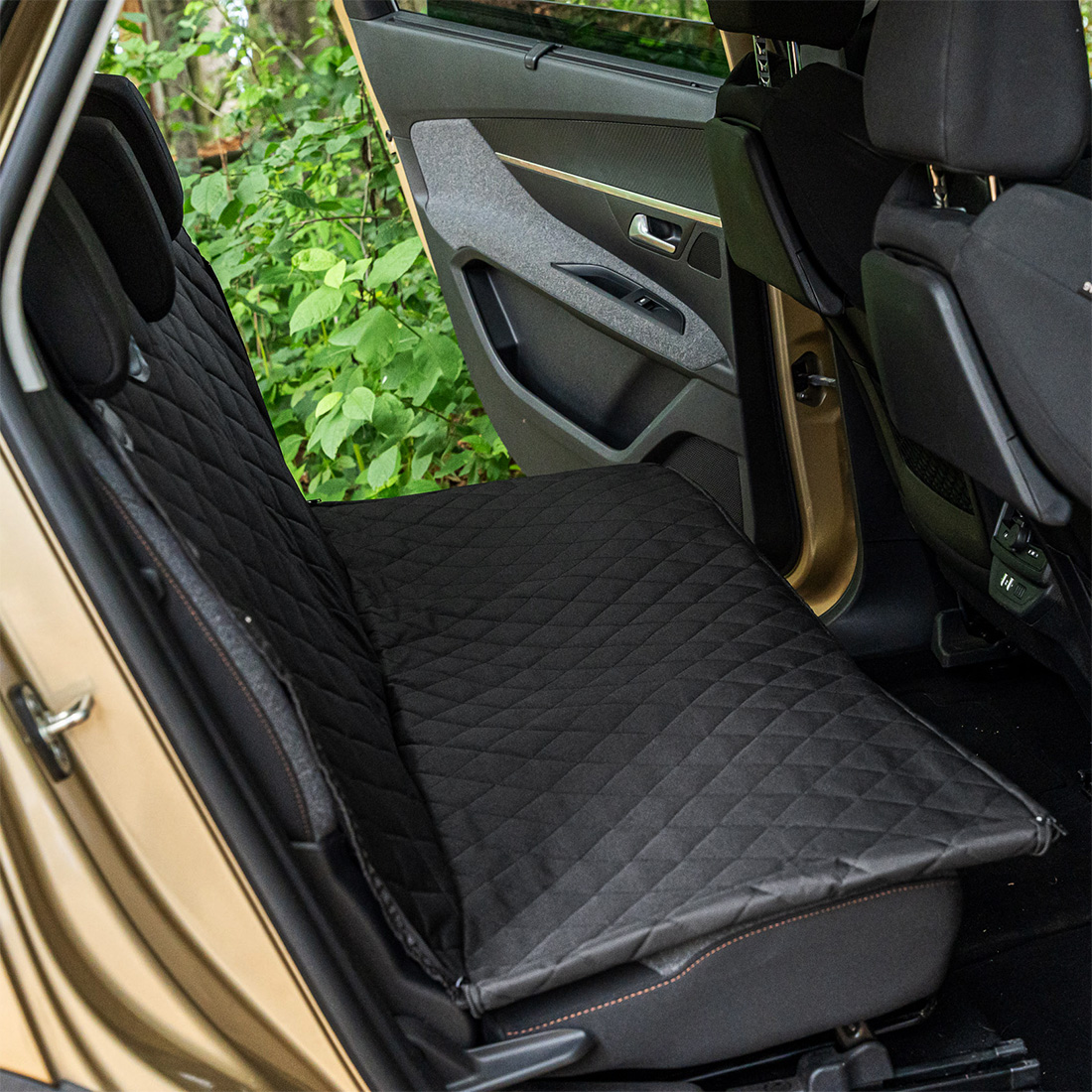 Wodoodporny Pokrowiec na Siedzenia do Samochodu dla Psa - obrazek 13