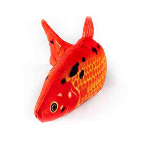 Alternative view of Zabawka interaktywna dla kota Czerwona Rybka + kocimiętka