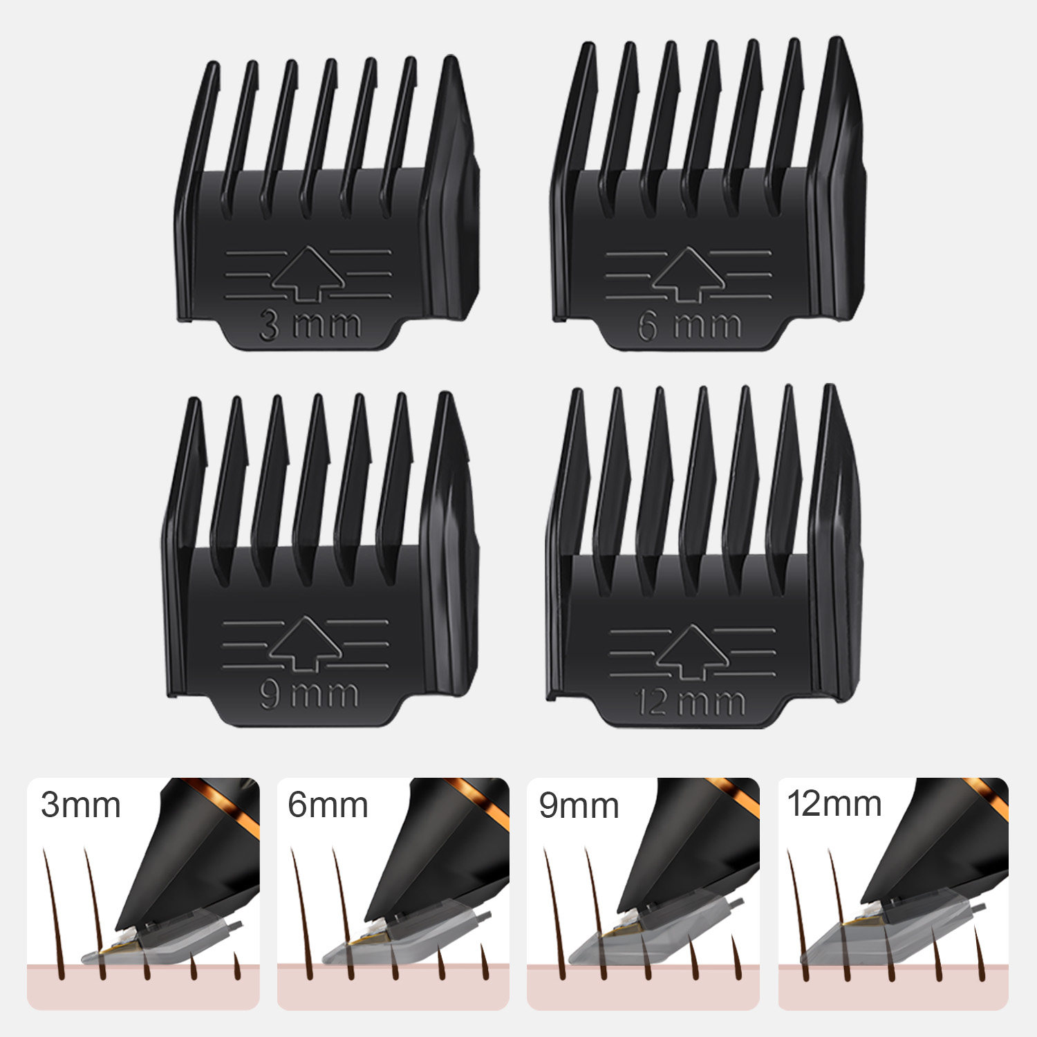 Maszynka do strzyżenia psa RAGI Profesjonalna Cicha Bezprzewodowa - obrazek 9