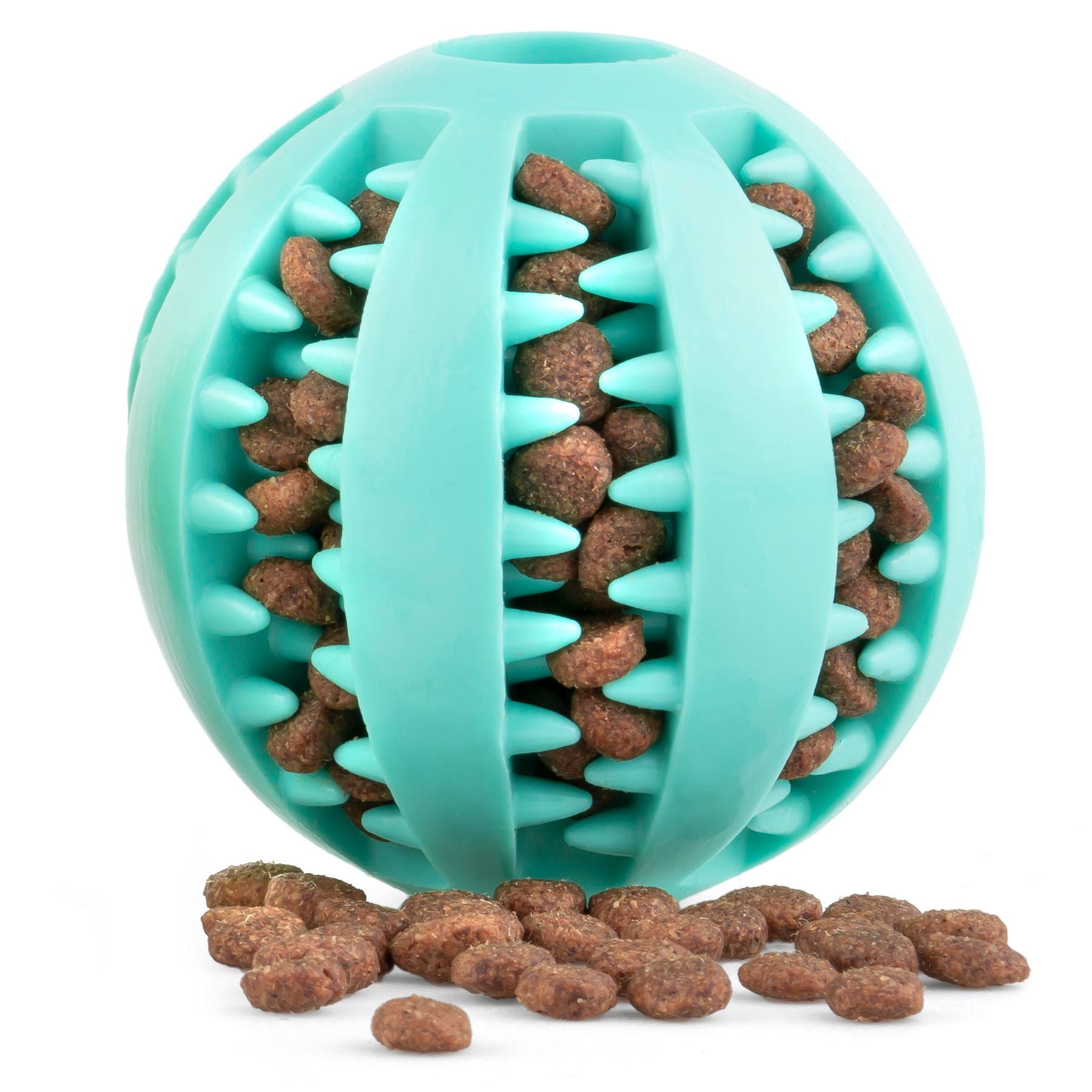 Piłka na przysmaki dentystyczna smakula niebieska