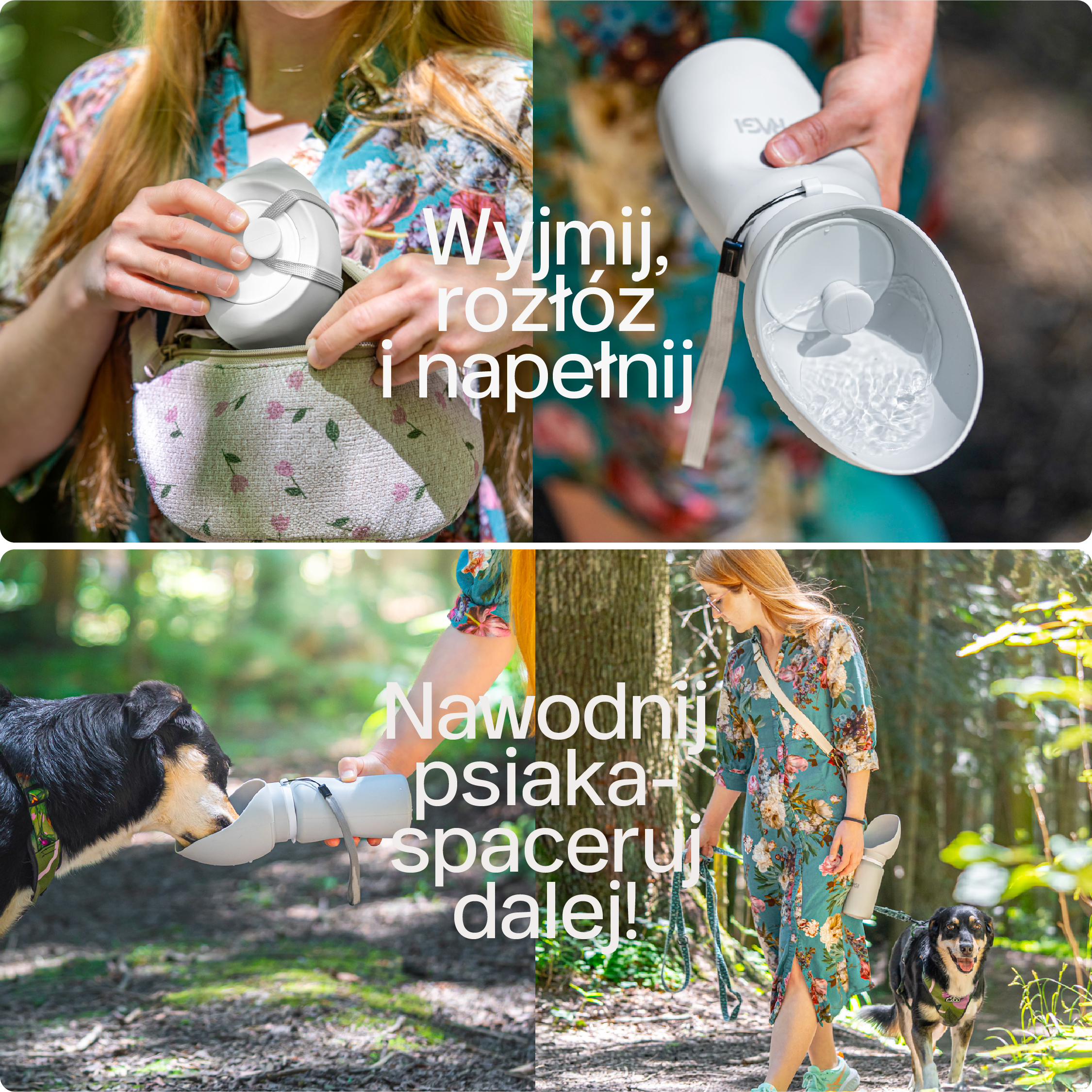 Butelka na wodę dla psa i kota, Bidon, Butelka przenośna - obrazek 4