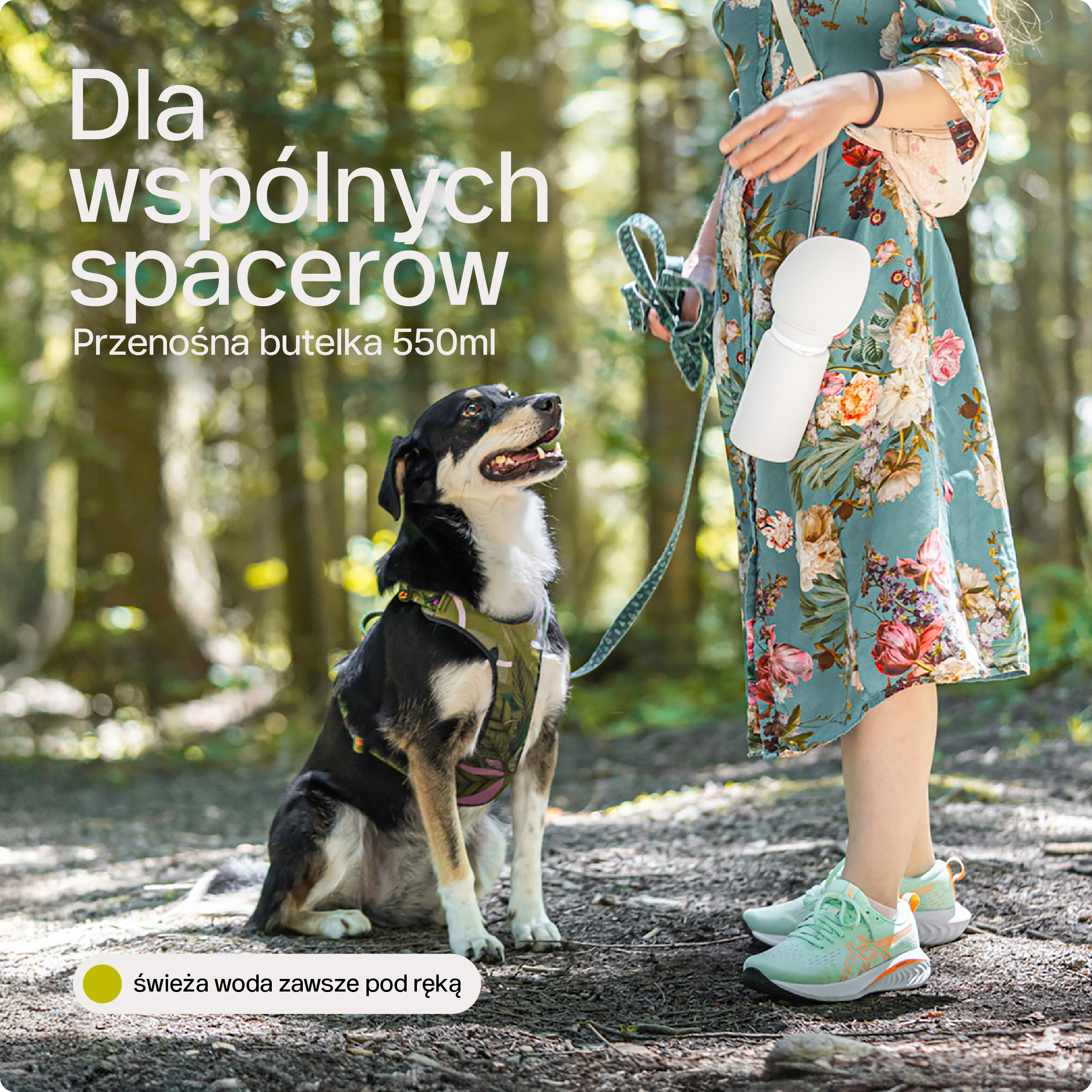 Butelka na wodę dla psa i kota, Bidon, Butelka przenośna - obrazek 3