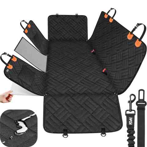 Mata dla Psa do Samochodu USZTYWNIANA Pokrowiec na Siedzenie Auta STABILNY