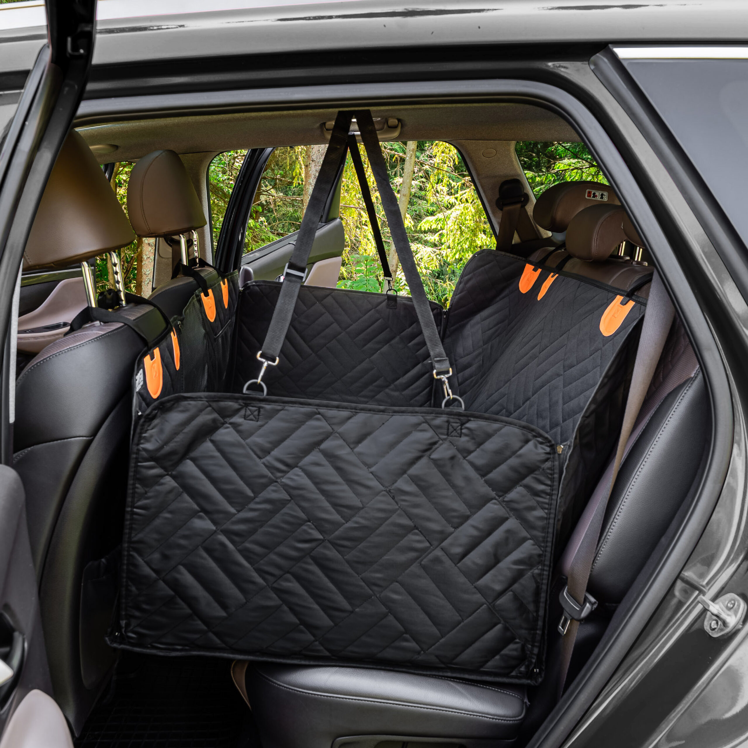 Mata dla Psa do Samochodu USZTYWNIANA Pokrowiec na Siedzenie Auta STABILNY - obrazek 13