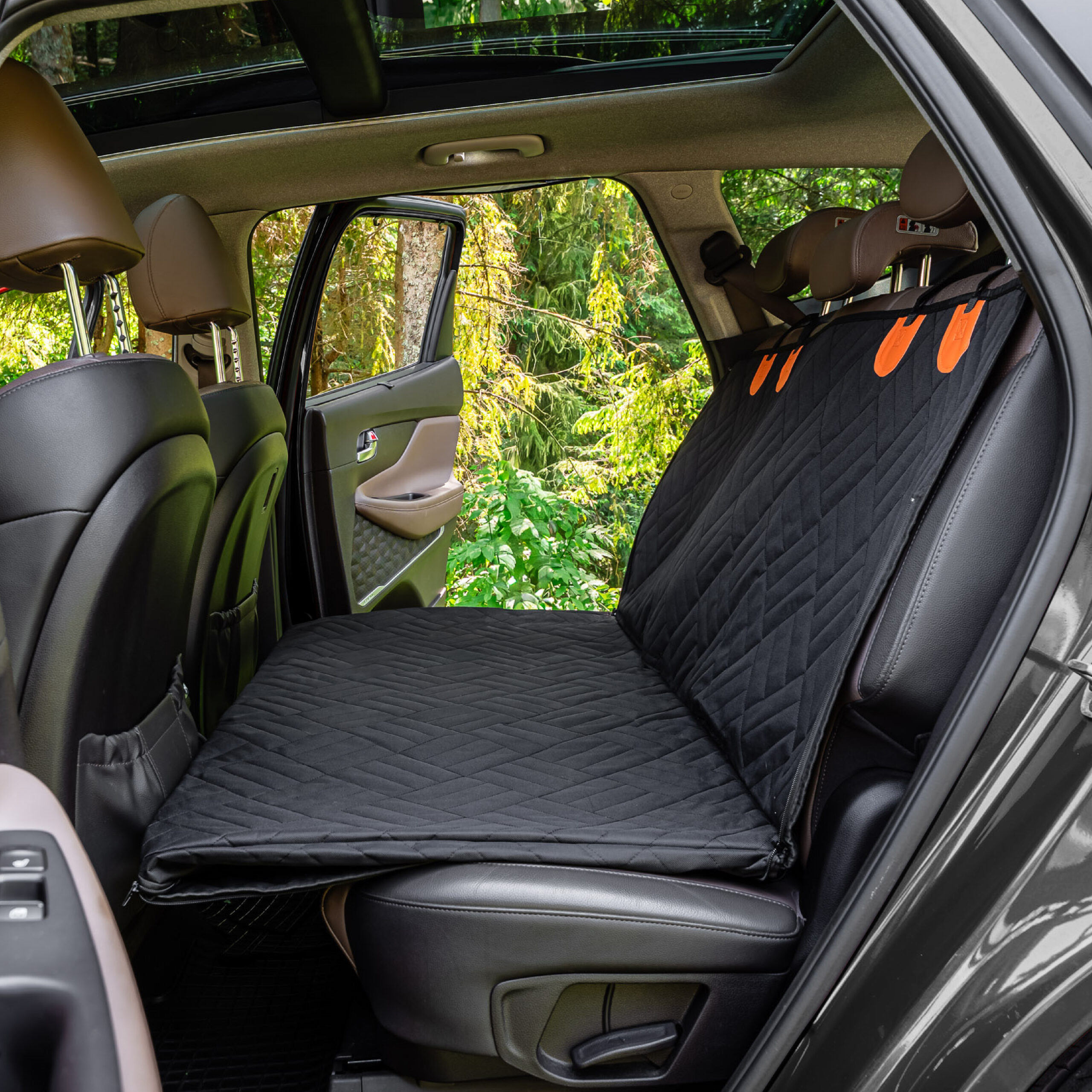 Mata dla Psa do Samochodu USZTYWNIANA Pokrowiec na Siedzenie Auta STABILNY - obrazek 14