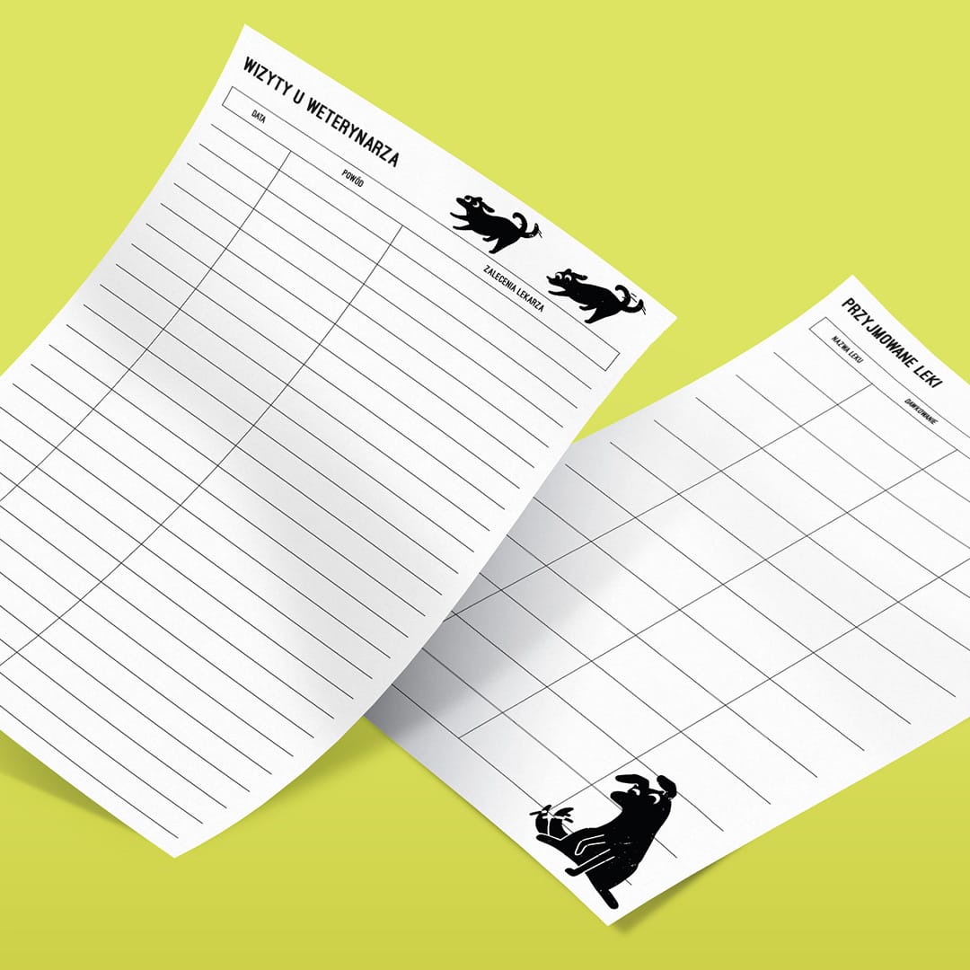 Planer Opieki nad Psem do Druku – Kompleksowa Organizacja Pielęgnacji Twojego Pupila - obrazek 5