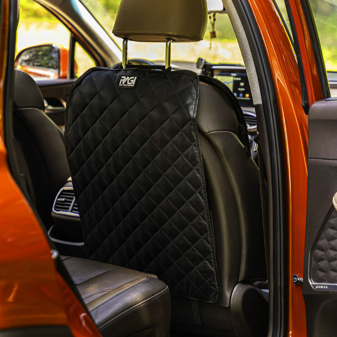 Osłona na Tył Fotela Samochodowego Ochraniacz Pokrowiec Oparcia Siedzenia - obrazek 2