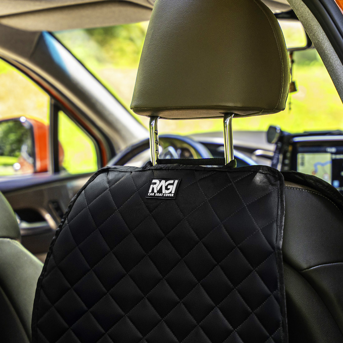 Osłona na Tył Fotela Samochodowego Ochraniacz Pokrowiec Oparcia Siedzenia - obrazek 3