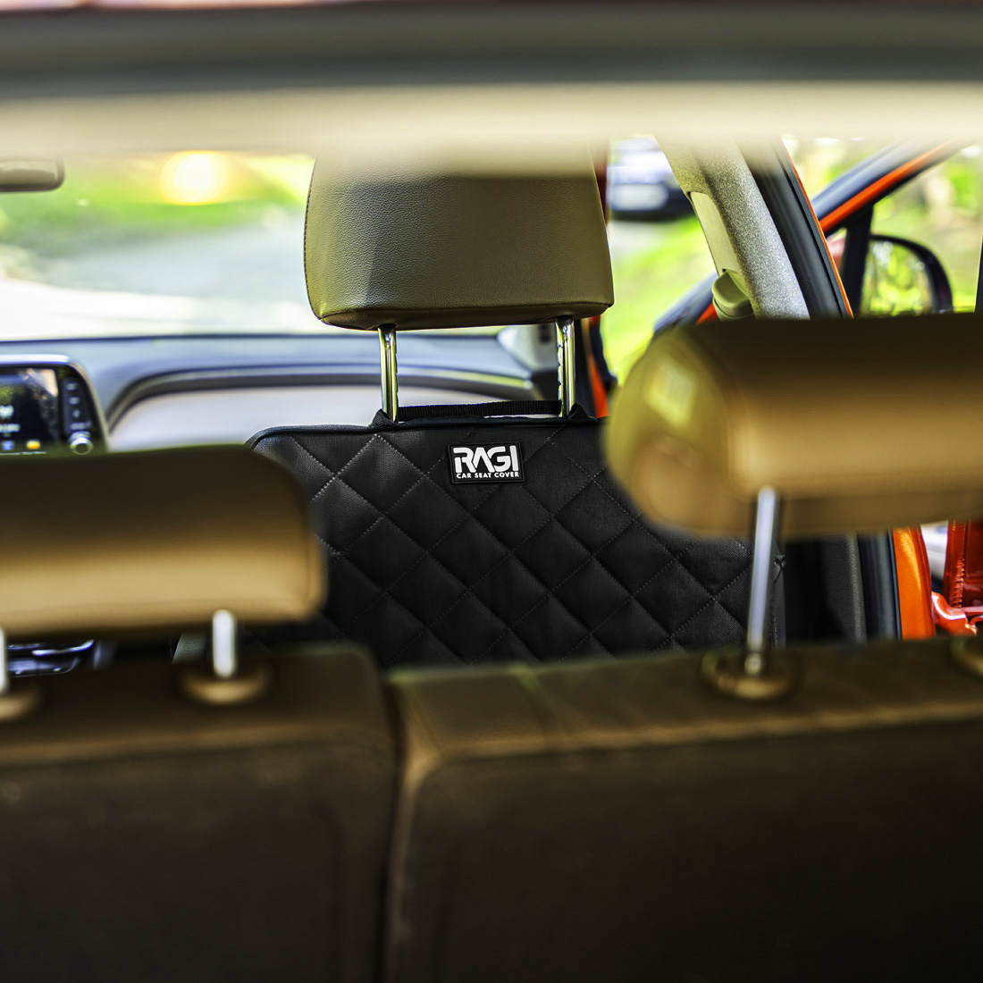Osłona na Tył Fotela Samochodowego Ochraniacz Pokrowiec Oparcia Siedzenia - obrazek 4