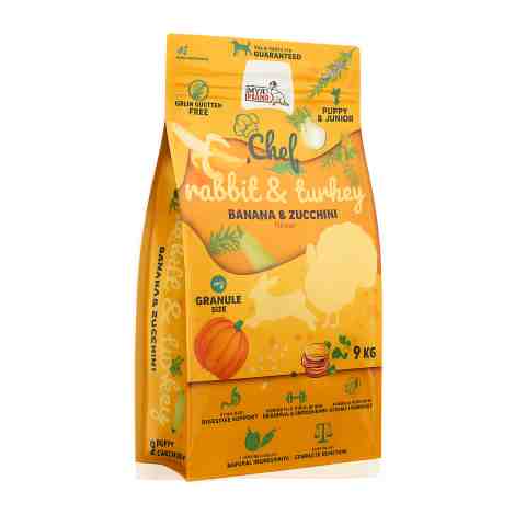 Syta Micha Junior Sucha Karma dla psa Królik z indykiem, 9 kg Szczeniąt