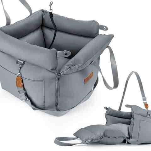 Alternative view of Fotelik Samochodowy dla Psa Legowisko na Siedzenia Torba Transportowa 3w1