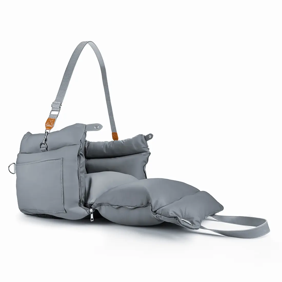 Fotelik Samochodowy dla Psa Legowisko na Siedzenia Torba Transportowa 3w1 - obrazek 3