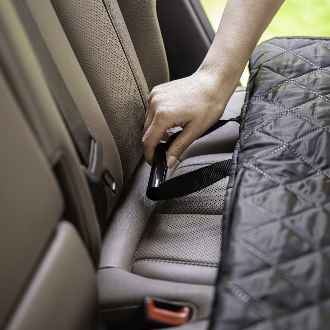 MATA DLA PSA DO SAMOCHODU POKROWIEC SIEDZENIE UNIWERSALNA SAMOCHODOWA 4W1 - obrazek 5