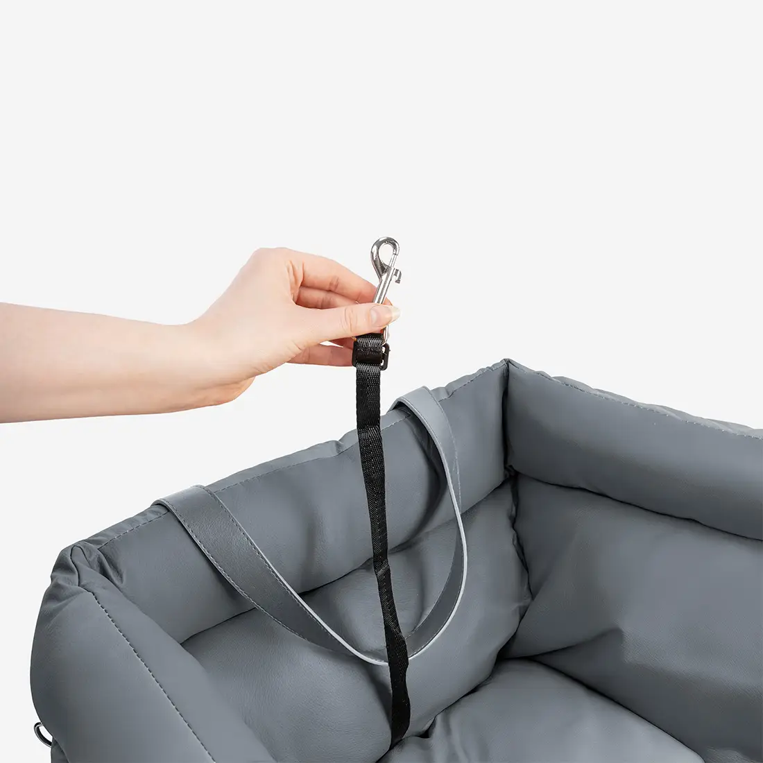 Fotelik Samochodowy dla Psa Legowisko na Siedzenia Torba Transportowa 3w1 - obrazek 7