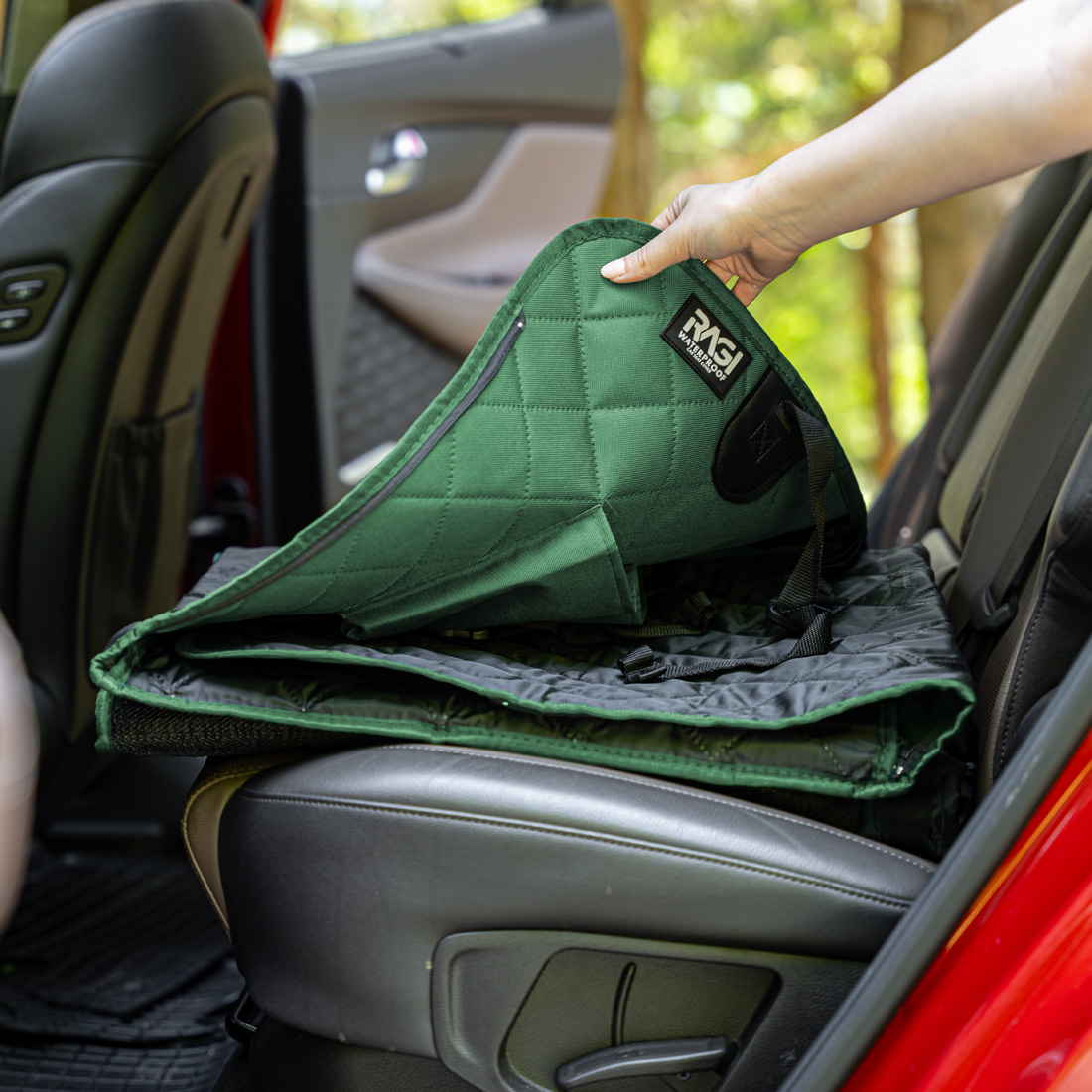 MATA DLA PSA DO SAMOCHODU POKROWIEC UNIWERSALNY SIEDZENIE AUTA WODOODPORNY - obrazek 8