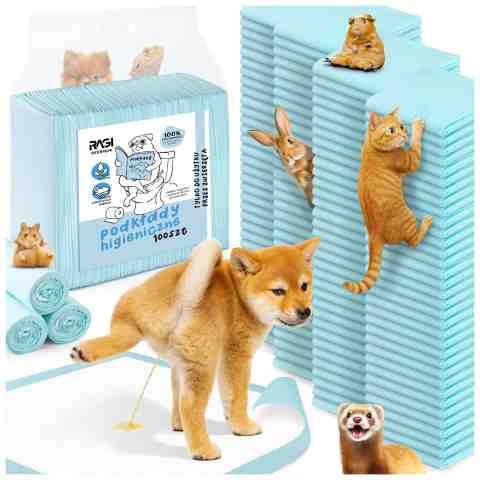 Podkłady dla psów Maty dla psa do sikania Higieniczne Chłonne 60x60 100 szt.