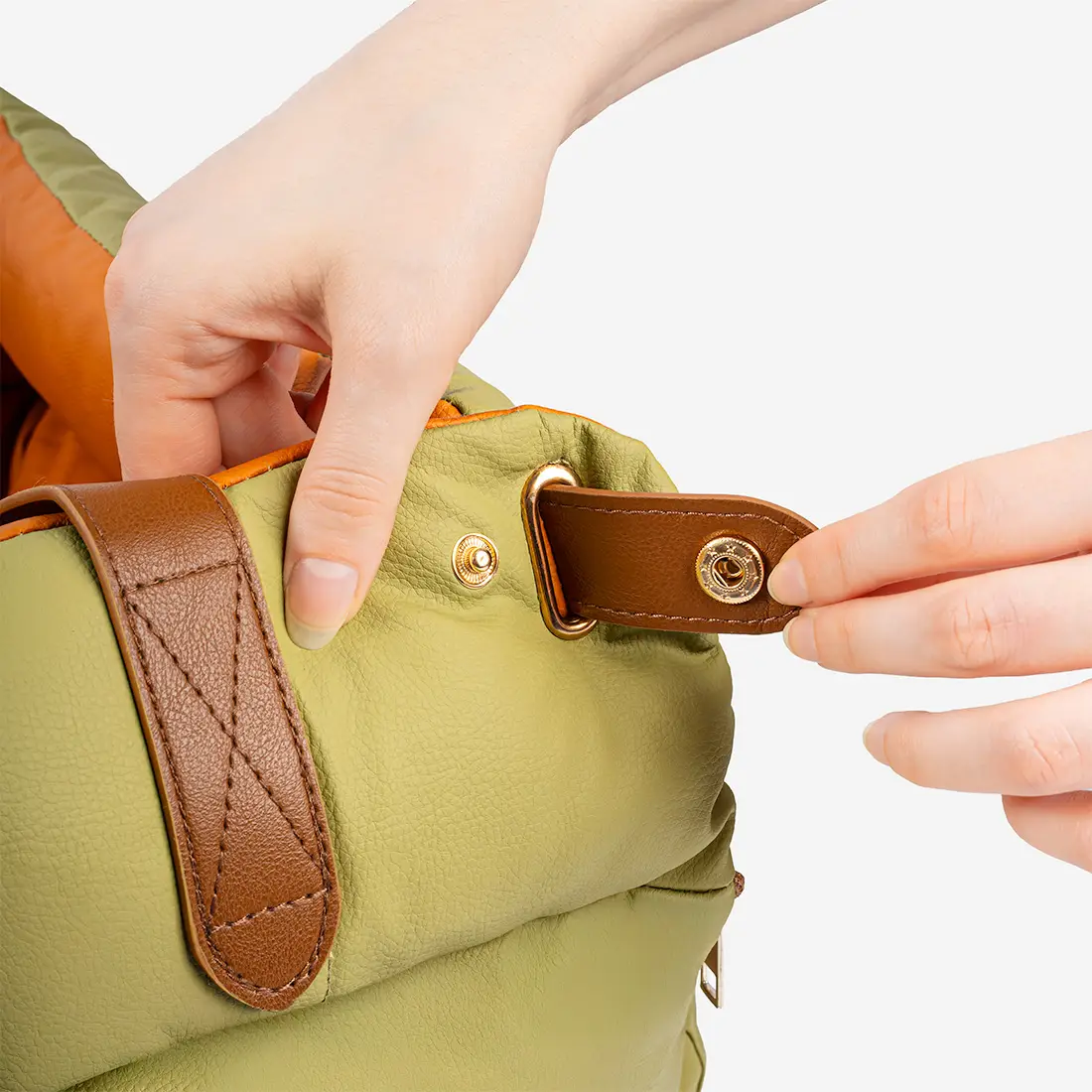 Fotelik Samochodowy dla Psa Legowisko na Siedzenia Torba Transportowa 3w1 Zielony - obrazek 4