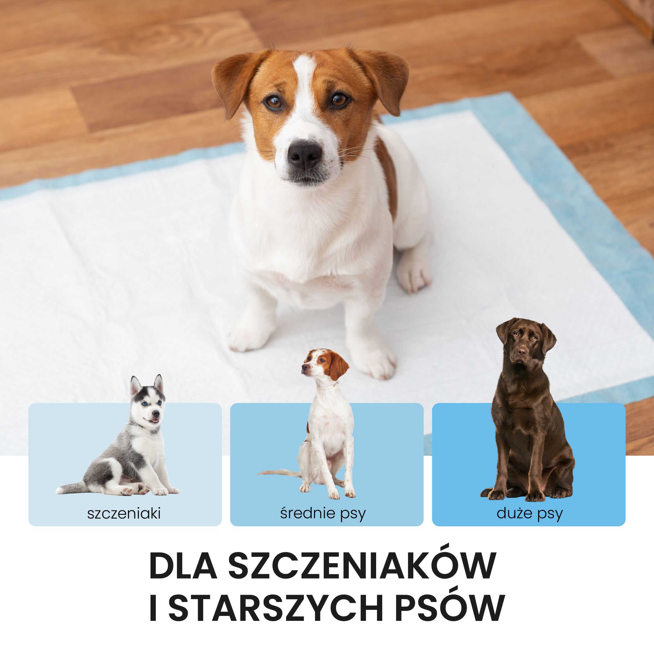 Podkłady dla psów Maty dla psa do sikania Higieniczne Chłonne 90x60 50 szt. - obrazek 6