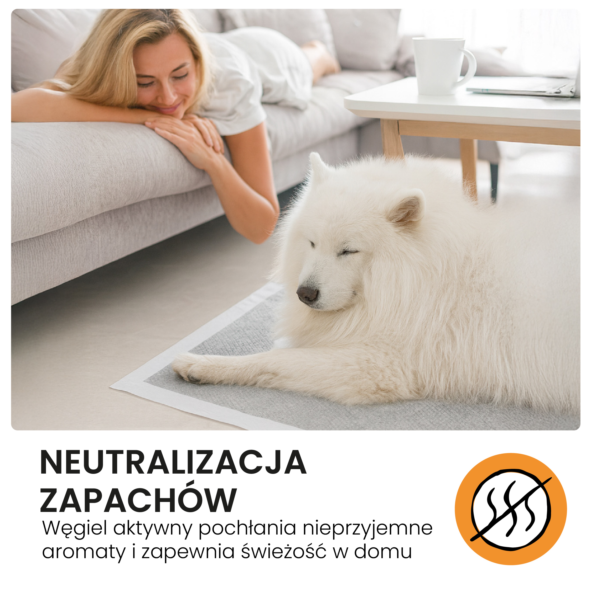 Podkłady dla psów Maty dla psa do sikania Z węglem Chłonne 60x60 100 szt - obrazek 6