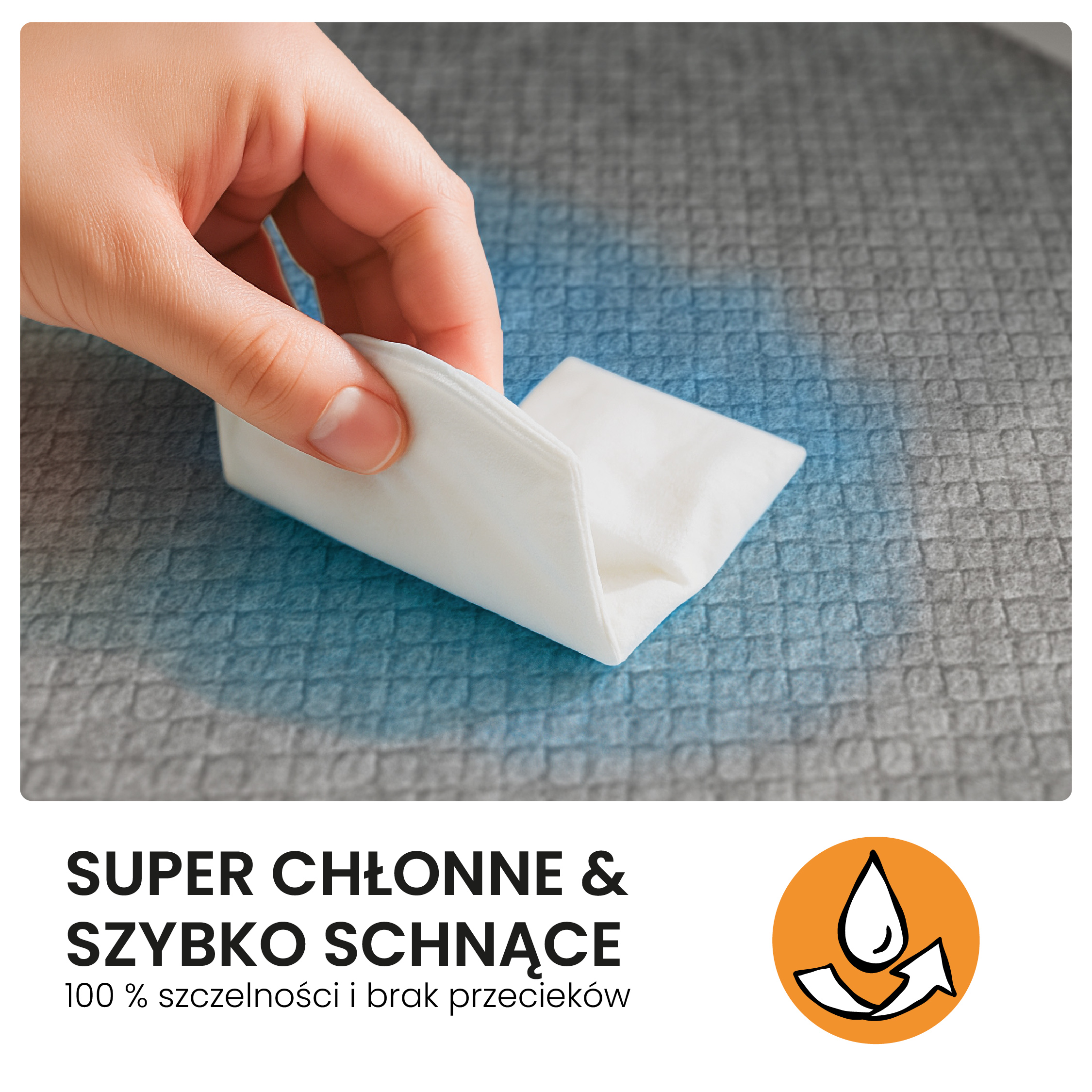 Podkłady dla psów Maty dla psa do sikania Z węglem Chłonne 60x60 100 szt - obrazek 4