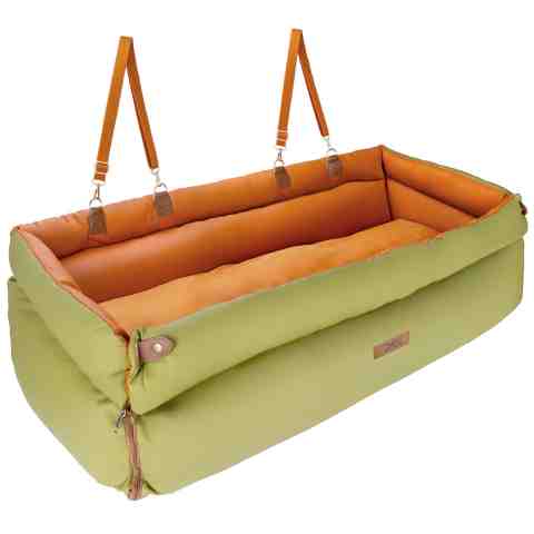 Fotelik Samochodowy dla Psa Legowisko na Siedzenia 2w1 Transporter dla psów