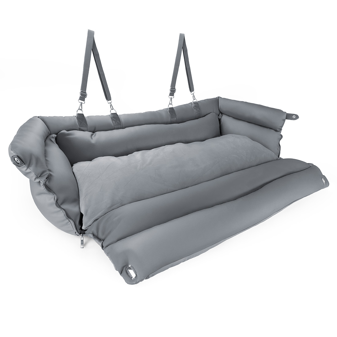 Fotelik Samochodowy dla Psa Legowisko na Siedzenia 2w1 Transporter dla psów - obrazek 3