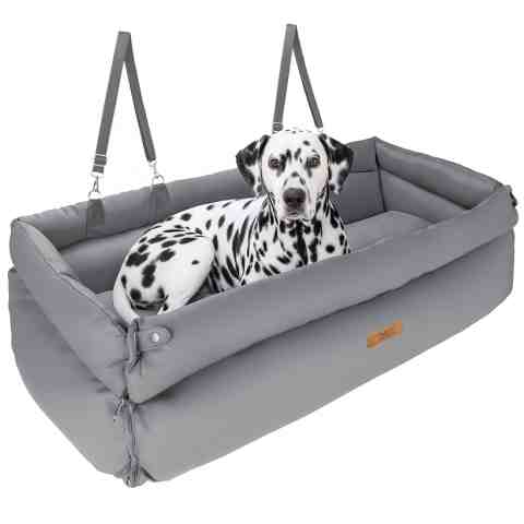 Alternative view of Fotelik Samochodowy dla Psa Legowisko na Siedzenia 2w1 Transporter dla psów