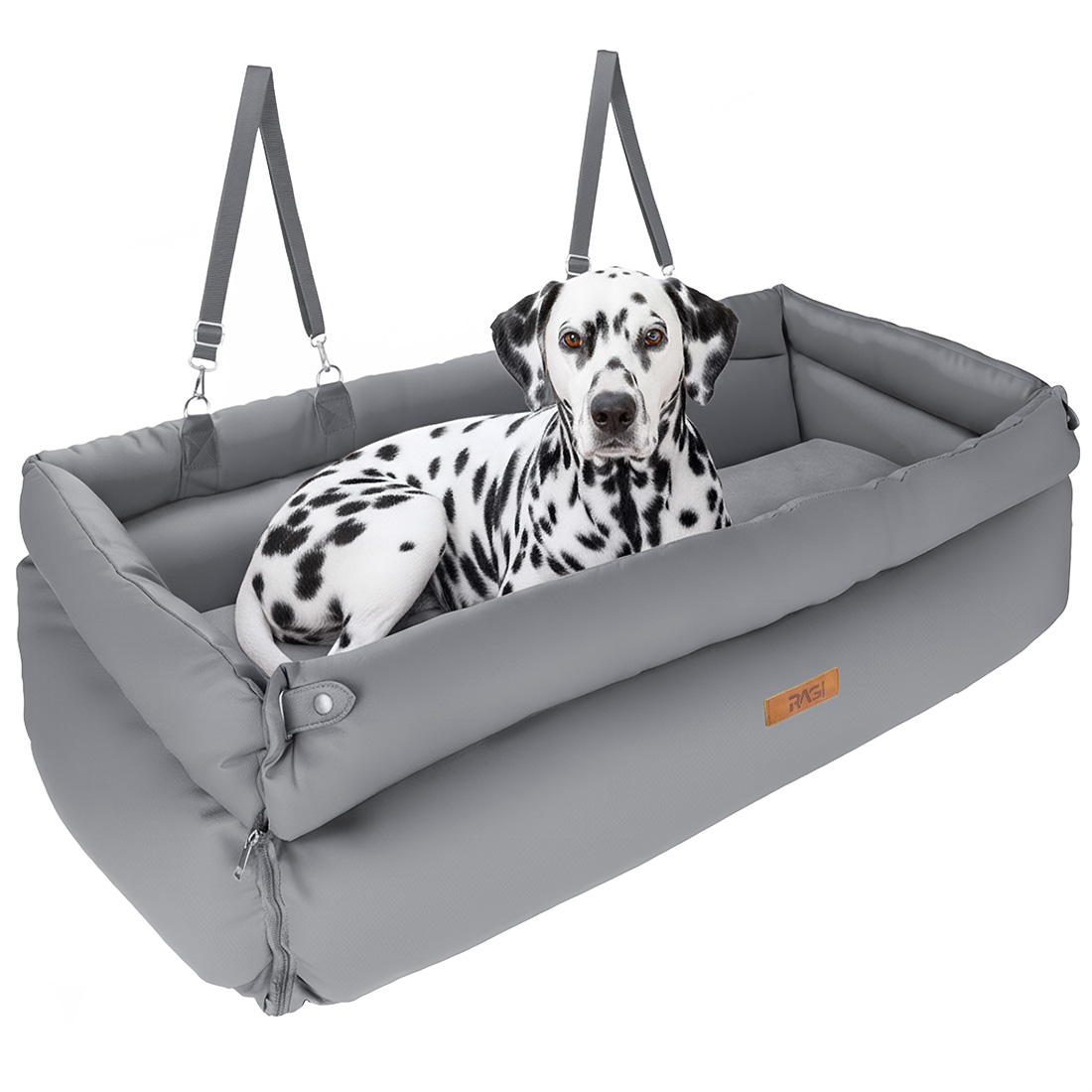 Fotelik Samochodowy dla Psa Legowisko na Siedzenia 2w1 Transporter dla psów - obrazek 2