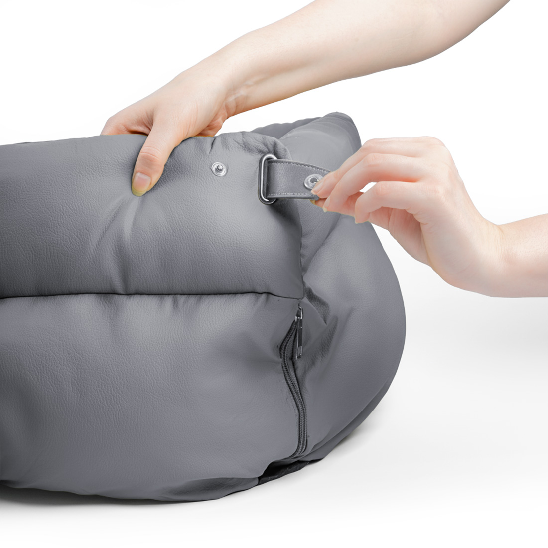 Fotelik Samochodowy dla Psa Legowisko na Siedzenia 2w1 Transporter dla psów - obrazek 5